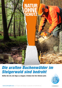 GLUS_Plakat_Natur_Ohne_Schutz_Steigerwald